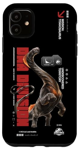 Jurassic World Rebirth Titanosaurus DNA Division Hülle für iPhone 11 von Jurassic World