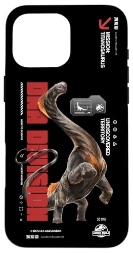 Jurassic World Rebirth Titanosaurus DNA Division Hülle für iPhone 16 Pro Max von Jurassic World