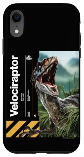 Jurassic World Rebirth Velociraptor Covert Mission Hülle für iPhone XR von Jurassic World