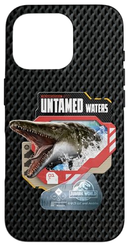 Jurassic World Rebirth Warning Untamed Waters Mosasaurus Hülle für iPhone 16 Pro von Jurassic World