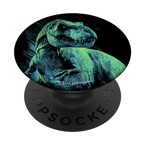 Jurassic World Stalking T-Rex Blue Green PopSockets mit austauschbarem PopGrip von Jurassic World