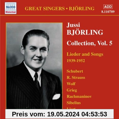 Lieder von Jussi Björling