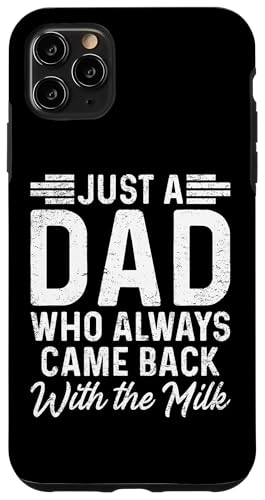 Sarkastischer Humor Papa Spruch Vatertag Bester Papa Lustiger Papa Hülle für iPhone 11 Pro Max Sarkastischer Humor Papa Spruch Vatertag Bester Papa Lustiger Papa Hülle für iPhone 11 Pro Max von Just A Dad Who Always Came Back With The Milk