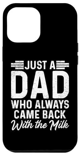 Sarkastischer Humor Papa Spruch Vatertag Bester Papa Lustiger Papa Hülle für iPhone 12 Pro Max Sarkastischer Humor Papa Spruch Vatertag Bester Papa Lustiger Papa Hülle für iPhone 12 Pro Max von Just A Dad Who Always Came Back With The Milk