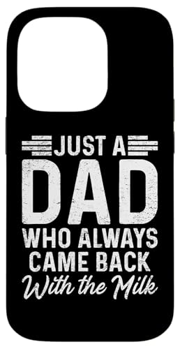 Sarkastischer Humor Papa Spruch Vatertag Bester Papa Lustiger Papa Hülle für iPhone 14 Pro Sarkastischer Humor Papa Spruch Vatertag Bester Papa Lustiger Papa Hülle für iPhone 14 Pro von Just A Dad Who Always Came Back With The Milk