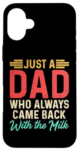 Sarkastischer Humor Papa Spruch Vatertag Bester Papa Lustiger Papa Hülle für iPhone 16 Plus Sarkastischer Humor Papa Spruch Vatertag Bester Papa Lustiger Papa Hülle für iPhone 16 Plus von Just A Dad Who Always Came Back With The Milk