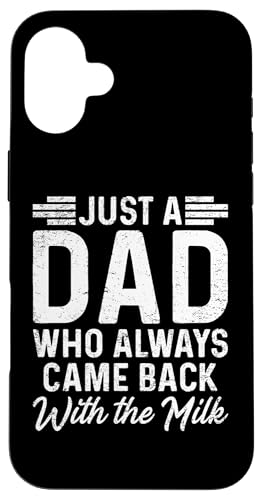 Sarkastischer Humor Papa Spruch Vatertag Bester Papa Lustiger Papa Hülle für iPhone 16 Plus Sarkastischer Humor Papa Spruch Vatertag Bester Papa Lustiger Papa Hülle für iPhone 16 Plus von Just A Dad Who Always Came Back With The Milk