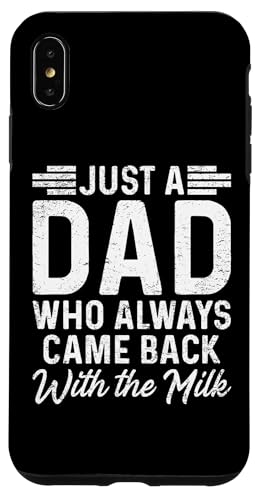 Sarkastischer Humor Papa Spruch Vatertag Bester Papa Lustiger Papa Hülle für iPhone XS Max Sarkastischer Humor Papa Spruch Vatertag Bester Papa Lustiger Papa Hülle für iPhone XS Max von Just A Dad Who Always Came Back With The Milk