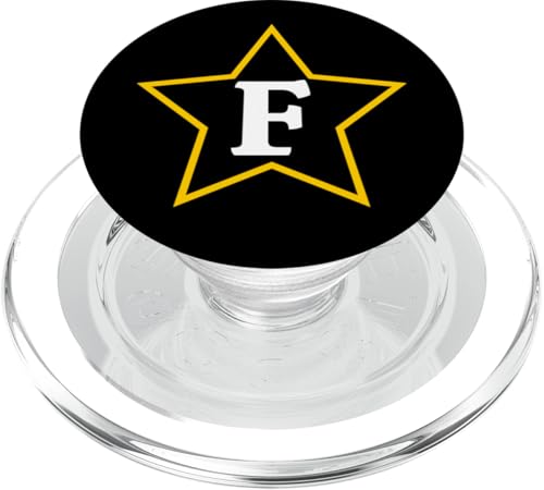 Buchstabe F Sternmonogramm PopSockets PopGrip für MagSafe Buchstabe F Sternmonogramm PopSockets PopGrip für MagSafe von Just Letter Designs