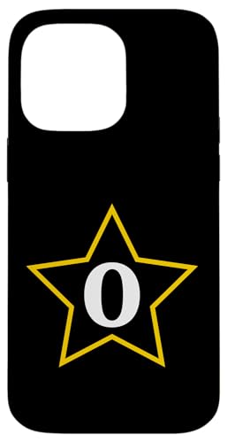Buchstabe O Monogramm im gelben Stern Hülle für iPhone 14 Pro Max Buchstabe O Monogramm im gelben Stern Hülle für iPhone 14 Pro Max von Just Letter Designs