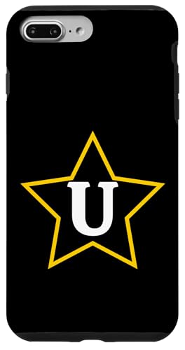 Buchstabe U Monogramm im gelben Stern Hülle für iPhone 7 Plus/8 Plus Buchstabe U Monogramm im gelben Stern Hülle für iPhone 7 Plus/8 Plus von Just Letter Designs
