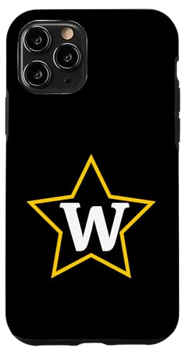Buchstabe W Monogramm im gelben Stern Hülle für iPhone 11 Pro Buchstabe W Monogramm im gelben Stern Hülle für iPhone 11 Pro von Just Letter Designs