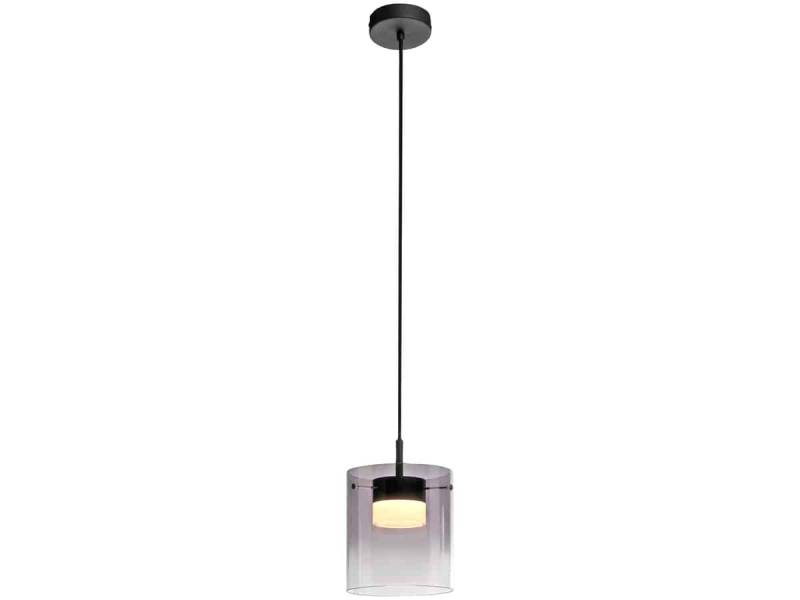 JUST LIGHT LED-Pendelleuchte 14042-18, 7,5W, 800lm, 3000K, schwarz von Just Light