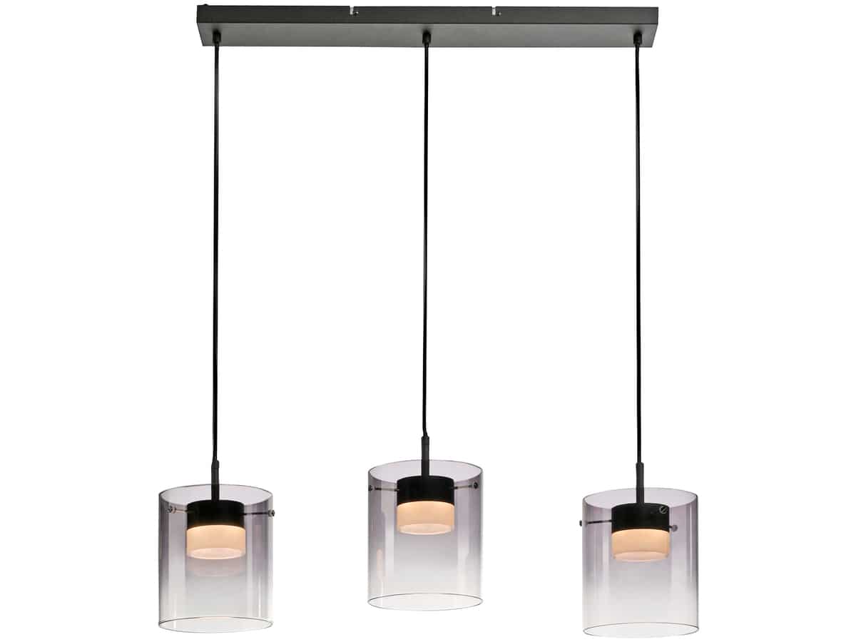 JUST LIGHT LED-Pendelleuchte 14043-18, 7,5W, 800lm, 3000K, schwarz JUST LIGHT LED-Pendelleuchte 14043-18, 7,5W, 800lm, 3000K, schwarz von Just Light