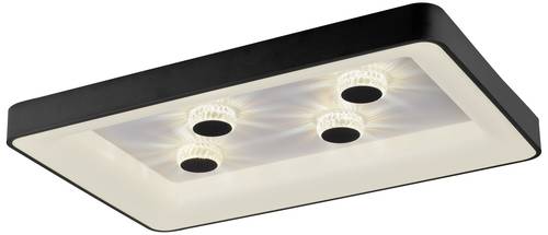 Just Light 14385-18 VERTIGO LED-Deckenleuchte LED 45W Schwarz von Just Light