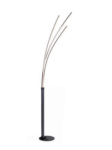Just Light MAJA 15383-18 LED-Standleuchte LED 6.2 W, 6.8 W, 5.6W Schwarz von Just Light