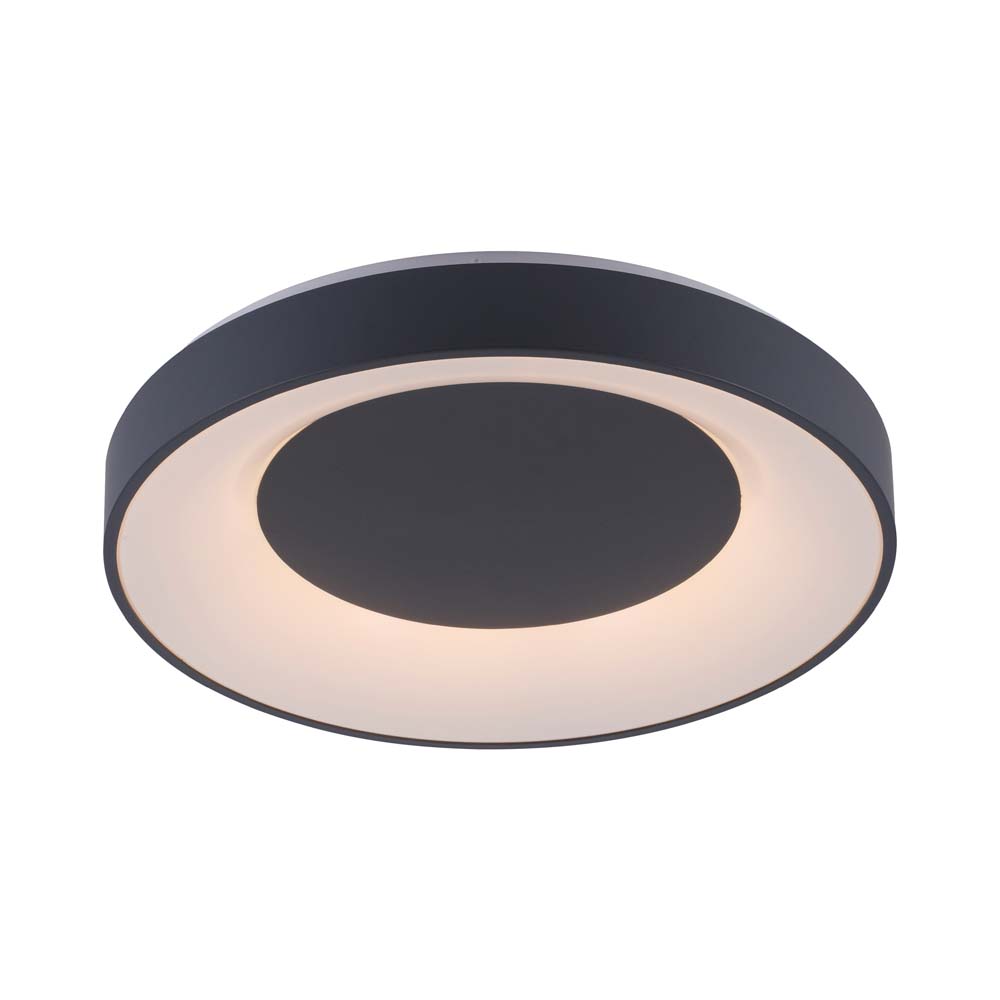 Smart RGB LED Deckenleuchte, dimmbar Fernbedienung, D 48 cm Smart RGB LED Deckenleuchte, dimmbar Fernbedienung, D 48 cm von Just Light