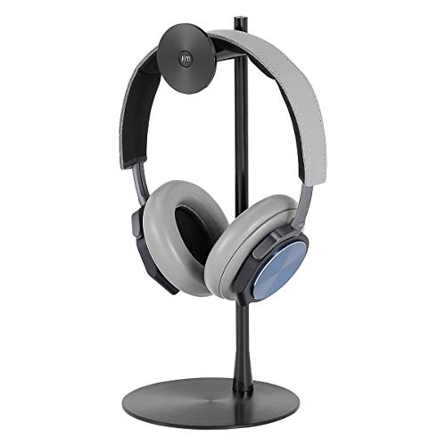Just Mobile Avant Headset Stand I Kopfhörer Halterung I Ständer für Over Ear Kopfhörer I Gaming Headset Halter aus Aluminium (schwarz) von Just Mobile