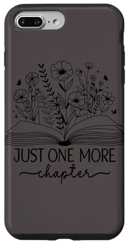 Grau Just One More Chapter Bookish Book Reading Schwarz Grau Hülle für iPhone 7 Plus/8 Plus Grau Just One More Chapter Bookish Book Reading Schwarz Grau Hülle für iPhone 7 Plus/8 Plus von Just One More Chapter Reader Floral Book Club Co.