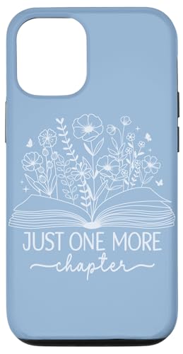 Just One More Chapter Bookish Book Reading Pastell Baby Blue Hülle für iPhone 12/12 Pro Just One More Chapter Bookish Book Reading Pastell Baby Blue Hülle für iPhone 12/12 Pro von Just One More Chapter Reader Floral Book Club Co.