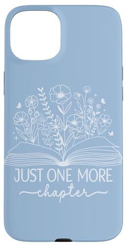 Just One More Chapter Bookish Book Reading Pastell Baby Blue Hülle für iPhone 15 Plus Just One More Chapter Bookish Book Reading Pastell Baby Blue Hülle für iPhone 15 Plus von Just One More Chapter Reader Floral Book Club Co.