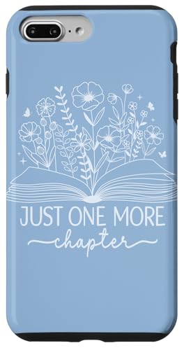 Just One More Chapter Bookish Book Reading Pastell Baby Blue Hülle für iPhone 7 Plus/8 Plus Just One More Chapter Bookish Book Reading Pastell Baby Blue Hülle für iPhone 7 Plus/8 Plus von Just One More Chapter Reader Floral Book Club Co.