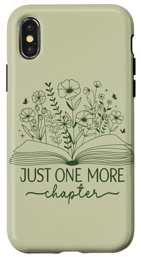 Just One More Chapter Bookish Book Reading Salbeigrün Olive Hülle für iPhone X/XS Just One More Chapter Bookish Book Reading Salbeigrün Olive Hülle für iPhone X/XS von Just One More Chapter Reader Floral Book Club Co.