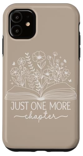 Just One More Chapter Bookish Book Reading Sand Beige Tan Hülle für iPhone 11 Just One More Chapter Bookish Book Reading Sand Beige Tan Hülle für iPhone 11 von Just One More Chapter Reader Floral Book Club Co.