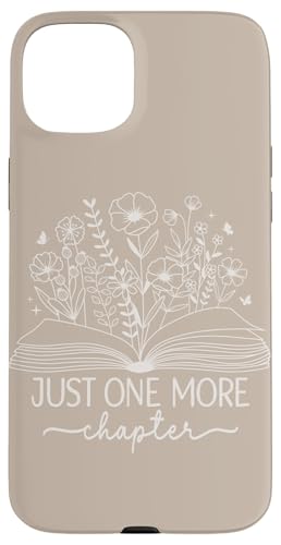 Just One More Chapter Bookish Book Reading Sand Beige Tan Hülle für iPhone 15 Plus Just One More Chapter Bookish Book Reading Sand Beige Tan Hülle für iPhone 15 Plus von Just One More Chapter Reader Floral Book Club Co.