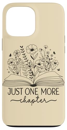 Just One More Chapter Buchbuch Lesebuch Schwarz Creme Beige Hülle für iPhone 13 Pro Max Just One More Chapter Buchbuch Lesebuch Schwarz Creme Beige Hülle für iPhone 13 Pro Max von Just One More Chapter Reader Floral Book Club Co.