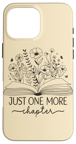 Just One More Chapter Buchbuch Lesebuch Schwarz Creme Beige Hülle für iPhone 16 Pro Max Just One More Chapter Buchbuch Lesebuch Schwarz Creme Beige Hülle für iPhone 16 Pro Max von Just One More Chapter Reader Floral Book Club Co.