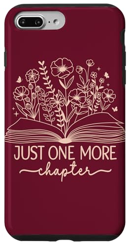 Just One More Chapter Buchbuch Lesebuch Weinrot Beige Hülle für iPhone 7 Plus/8 Plus Just One More Chapter Buchbuch Lesebuch Weinrot Beige Hülle für iPhone 7 Plus/8 Plus von Just One More Chapter Reader Floral Book Club Co.