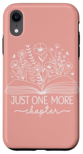 Nur noch ein Kapitel Bookish Book Reading Baby Pink Book Hülle für iPhone XR Nur noch ein Kapitel Bookish Book Reading Baby Pink Book Hülle für iPhone XR von Just One More Chapter Reader Floral Book Club Co.
