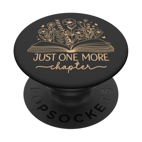 Nur noch ein Kapitel Bookish Book Reading Beige Sand Tan PopSockets Klebender PopGrip Nur noch ein Kapitel Bookish Book Reading Beige Sand Tan PopSockets Klebender PopGrip von Just One More Chapter Reader Floral Book Club Co.