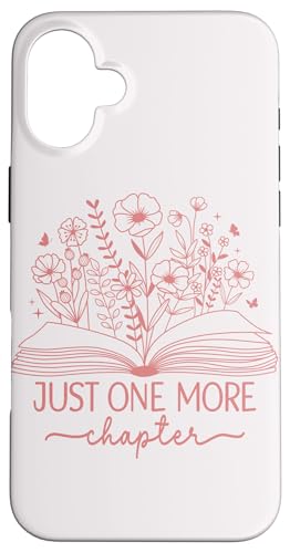 Nur noch ein Kapitel Bookish Book Reading Botanical Rose Hülle für iPhone 16 Plus Nur noch ein Kapitel Bookish Book Reading Botanical Rose Hülle für iPhone 16 Plus von Just One More Chapter Reader Floral Book Club Co.