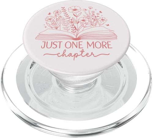 Nur noch ein Kapitel Bookish Book Reading Botanical Rose PopSockets PopGrip für MagSafe Nur noch ein Kapitel Bookish Book Reading Botanical Rose PopSockets PopGrip für MagSafe von Just One More Chapter Reader Floral Book Club Co.