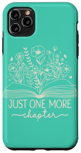 Nur noch ein Kapitel Bookish Book Reading Botanical Teal Hülle für iPhone 11 Pro Max Nur noch ein Kapitel Bookish Book Reading Botanical Teal Hülle für iPhone 11 Pro Max von Just One More Chapter Reader Floral Book Club Co.