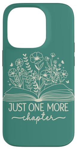 Nur noch ein Kapitel Bookish Book Reading Botanical Teal Hülle für iPhone 14 Pro Nur noch ein Kapitel Bookish Book Reading Botanical Teal Hülle für iPhone 14 Pro von Just One More Chapter Reader Floral Book Club Co.