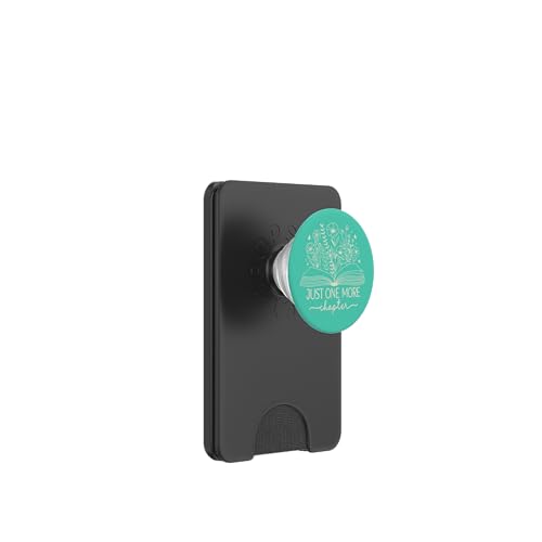Nur noch ein Kapitel Bookish Book Reading Botanical Teal PopSockets PopWallet für MagSafe Nur noch ein Kapitel Bookish Book Reading Botanical Teal PopSockets PopWallet für MagSafe von Just One More Chapter Reader Floral Book Club Co.
