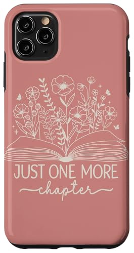 Nur noch ein Kapitel Bookish Book Reading Dusty Rose Book Hülle für iPhone 11 Pro Max Nur noch ein Kapitel Bookish Book Reading Dusty Rose Book Hülle für iPhone 11 Pro Max von Just One More Chapter Reader Floral Book Club Co.