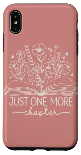 Nur noch ein Kapitel Bookish Book Reading Dusty Rose Book Hülle für iPhone XS Max Nur noch ein Kapitel Bookish Book Reading Dusty Rose Book Hülle für iPhone XS Max von Just One More Chapter Reader Floral Book Club Co.