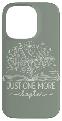 Nur noch ein Kapitel Bookish Book Reading Dusty Sage Book Hülle für iPhone 14 Pro Nur noch ein Kapitel Bookish Book Reading Dusty Sage Book Hülle für iPhone 14 Pro von Just One More Chapter Reader Floral Book Club Co.