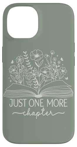 Nur noch ein Kapitel Bookish Book Reading Dusty Sage Book Hülle für iPhone 14 Nur noch ein Kapitel Bookish Book Reading Dusty Sage Book Hülle für iPhone 14 von Just One More Chapter Reader Floral Book Club Co.