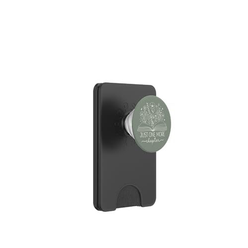 Nur noch ein Kapitel Bookish Book Reading Dusty Sage Book PopSockets PopWallet für MagSafe Nur noch ein Kapitel Bookish Book Reading Dusty Sage Book PopSockets PopWallet für MagSafe von Just One More Chapter Reader Floral Book Club Co.