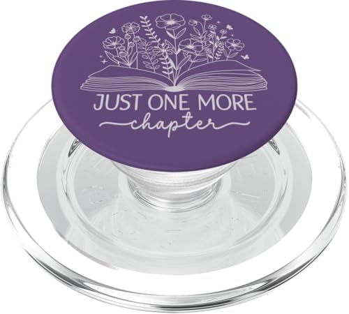 Nur noch ein Kapitel Bookish Book Reading Purple Lavender PopSockets PopGrip für MagSafe Nur noch ein Kapitel Bookish Book Reading Purple Lavender PopSockets PopGrip für MagSafe von Just One More Chapter Reader Floral Book Club Co.