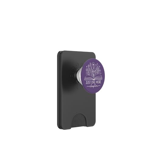Nur noch ein Kapitel Bookish Book Reading Purple Lavender PopSockets PopWallet für MagSafe Nur noch ein Kapitel Bookish Book Reading Purple Lavender PopSockets PopWallet für MagSafe von Just One More Chapter Reader Floral Book Club Co.