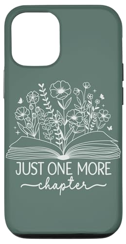 Nur noch ein Kapitel Bookish Book Reading Sage Green Book Hülle für iPhone 12/12 Pro Nur noch ein Kapitel Bookish Book Reading Sage Green Book Hülle für iPhone 12/12 Pro von Just One More Chapter Reader Floral Book Club Co.