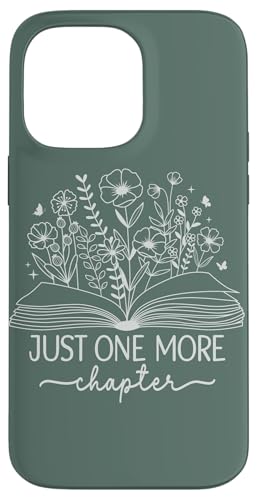 Nur noch ein Kapitel Bookish Book Reading Sage Green Book Hülle für iPhone 14 Pro Max Nur noch ein Kapitel Bookish Book Reading Sage Green Book Hülle für iPhone 14 Pro Max von Just One More Chapter Reader Floral Book Club Co.