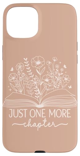 Nur noch ein Kapitel Bookish Book Reading Tan Sand Beige Hülle für iPhone 15 Plus Nur noch ein Kapitel Bookish Book Reading Tan Sand Beige Hülle für iPhone 15 Plus von Just One More Chapter Reader Floral Book Club Co.