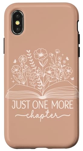 Nur noch ein Kapitel Bookish Book Reading Tan Sand Beige Hülle für iPhone X/XS Nur noch ein Kapitel Bookish Book Reading Tan Sand Beige Hülle für iPhone X/XS von Just One More Chapter Reader Floral Book Club Co.